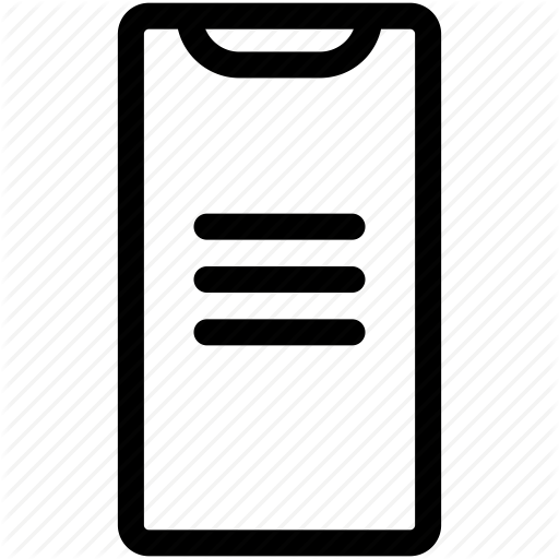 Iphone Menu, Iphone X, List, Menu Icon