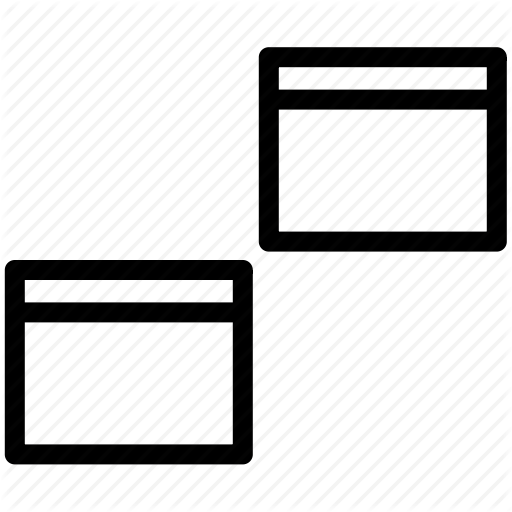 Alignment, Show Non Hidden Views, Windows Icon