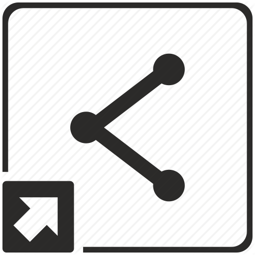 Address, Link, Share, Shortcut, Url Icon