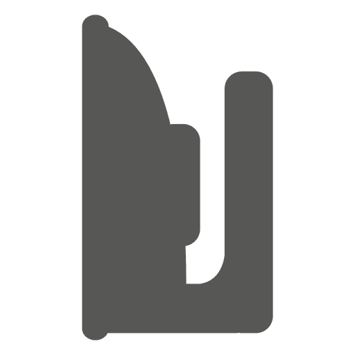 Electric Steam Iron Icon