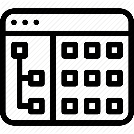 Application, Grid, Layout, Tree, Windows Icon