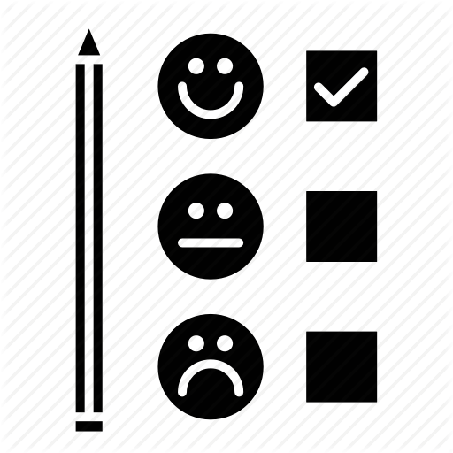 Customer, Emoji, Feedback, Satisfaction, Survey Icon