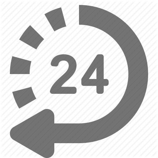 Hour Customer Service Icon Free Icons