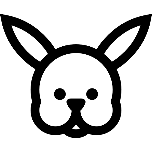 Rabbit, Animal, Nature, Cute Icon