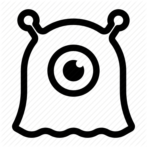 Alien, Creature, Cute, Imaginary, Monster, Scary, Toy Icon