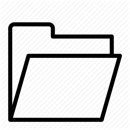 Empty, File, Folder Icon