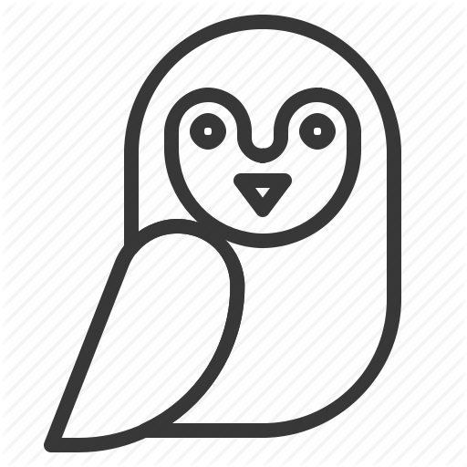 Animal, Bird, Cute, Halloween, Horror, Owl, Pet Icon