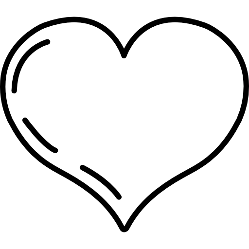 Like Outlined Heart Icons Free Download