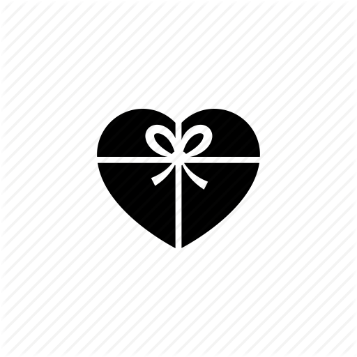 Cute, Gift, Heart, Love, Present, Valentine Icon
