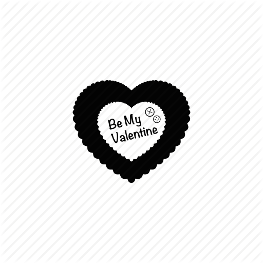 Cute, Heart, Love, Message, Present, Romantic, Valentine Card Icon
