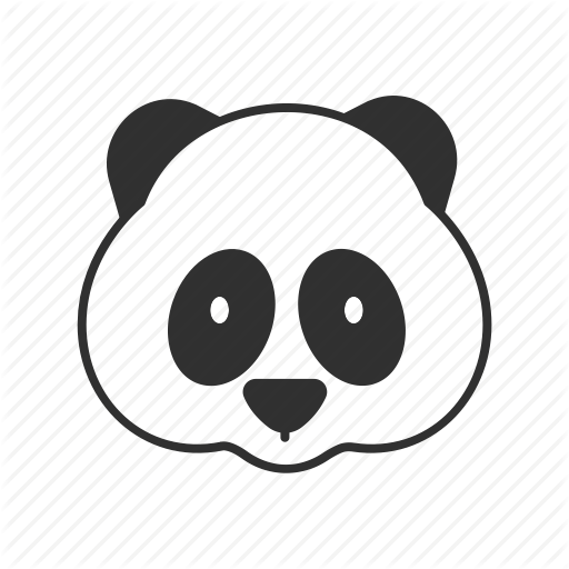 Panda Icon Transparent Png Clipart Free Download