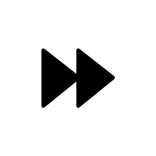 Fast Forward Player Button Free Vector Icons Designed