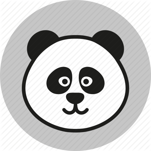 Animal, Cute, Forest, Logo, Panda, Wild, Zoo Icon
