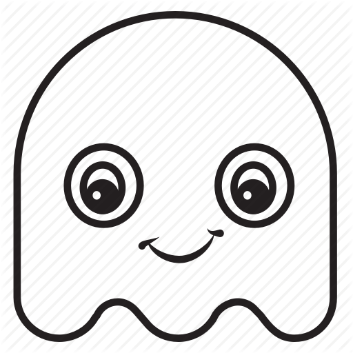 Cute, Emoji, Ghost, Halloween, Monster Icon