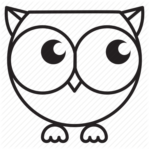 Fall, Cartoon, Cute, Emoji, Halloween, Owl Icon