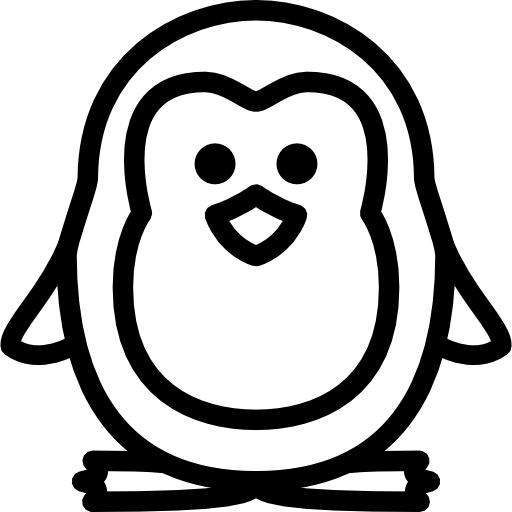 Cute Penguin Icon at GetDrawings | Free download