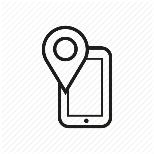 Phone Icons Location Free Clip Art Stock Illustrations