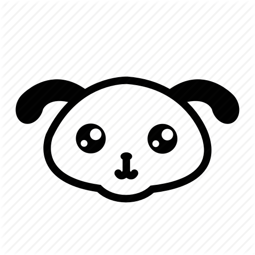 Cute, Dog, Emoji, Pet, Puppy Icon
