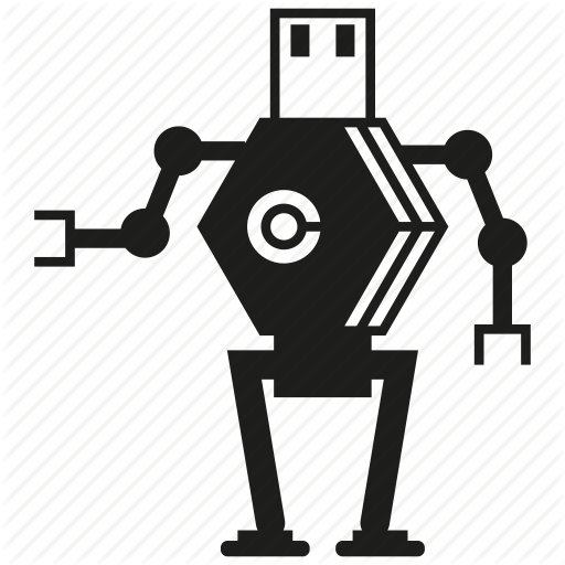 Cartoon, Character, Cute Robot, Cyborg, Humanoid, Robot, Robotic Icon