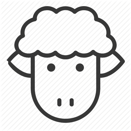 Animal, Face, Farm, Head, Sheep, Zoo Icon