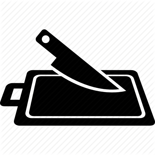 Board, Cut, Cutting, Knife, Wooden Icon