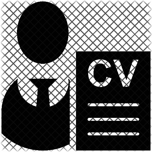 Resume And Cv Icon Curriculum Vitae