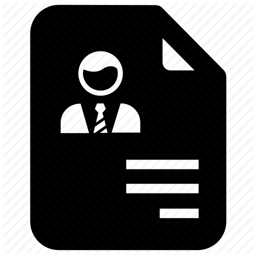 Bio Data, Cv, Job Application, Profile, Resume Icon