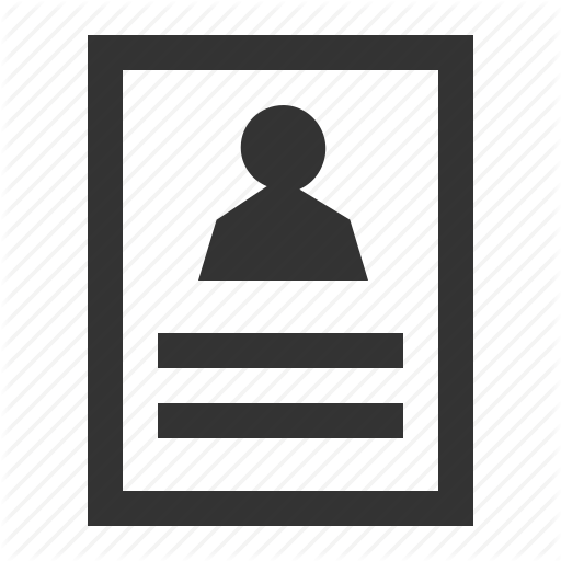 Cv Icon Free Icons