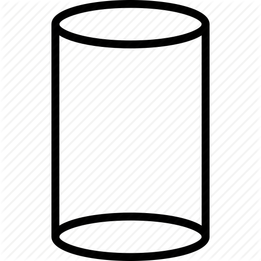 Creative, Cylinder, Shape Icon
