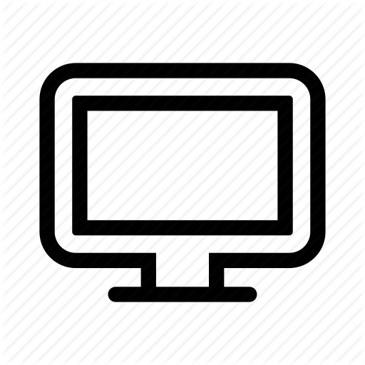Computer, Desktop, Display, Monitor, Screen Icon