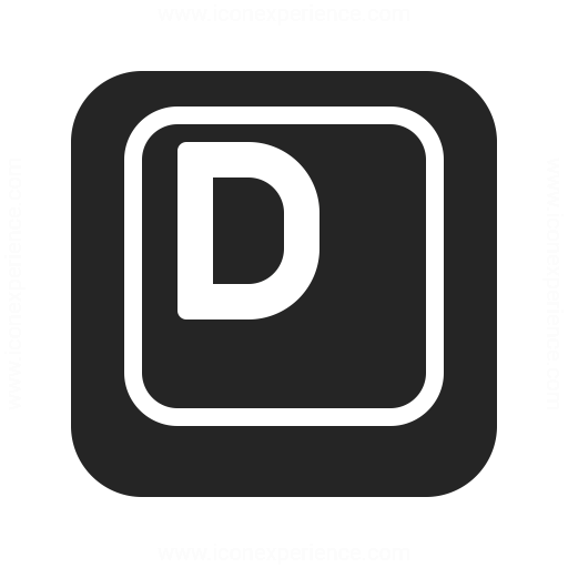 Keyboard Key D Icon Iconexperience