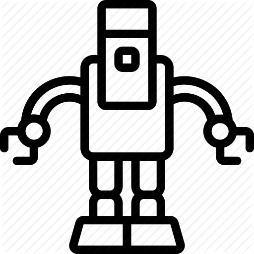 Bot, Outline, Robots Icon