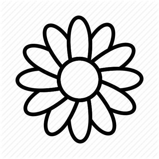 Daisy, Flower, Garden Icon