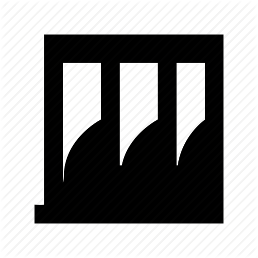 Dam, Water Dam, Water Energy, Water Power, Waterfalls Icon