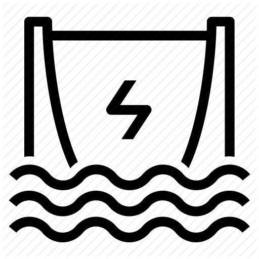 Dam, Energy, Generator, Hydro, Hydroelectric, Power, Water Icon