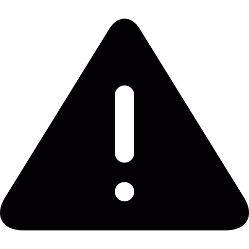 Warning Sign, Attention, Danger Icon