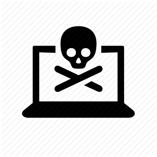 Computer, Danger, Death, Device, Laptop, Warning Icon