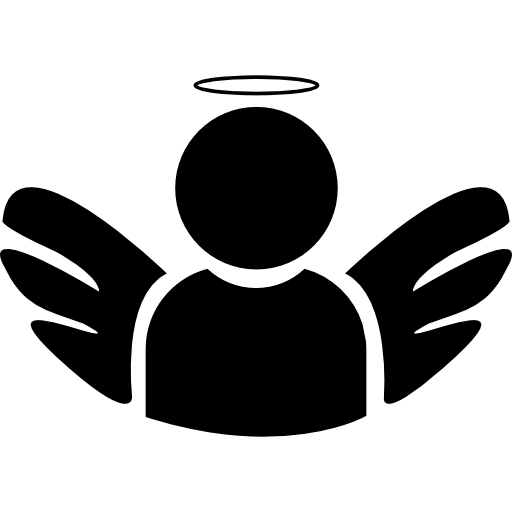 Angel With Wings And Halo Icons Free Download