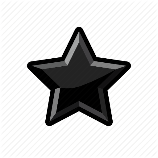 Dark, Mark, Rank, Star Icon