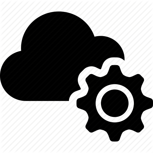 Cloud, Data Configuration, Gear, Settings Icon
