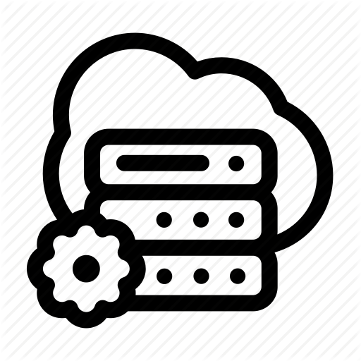 Cloud, Data, Database, Management, Setting, Storage Icon