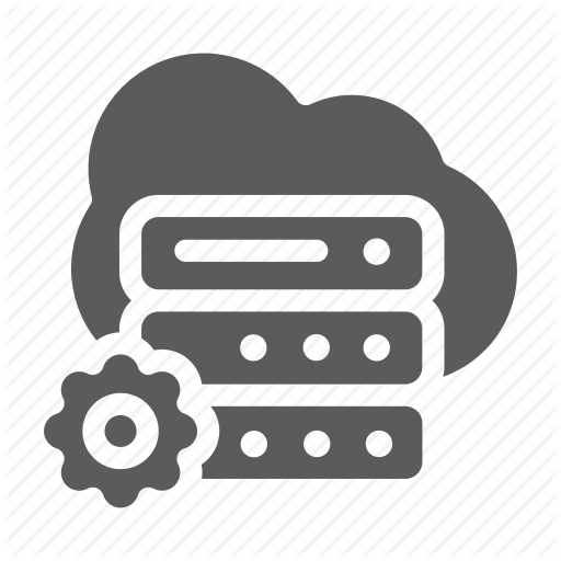 Cloud, Data, Database, Management, Setting, Storage Icon