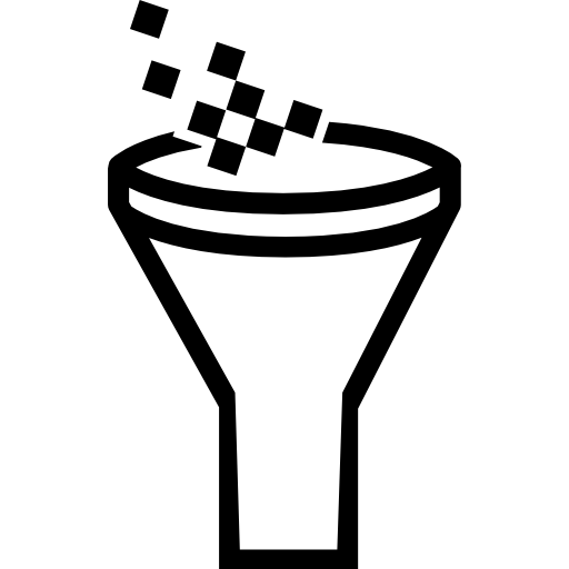 Data Funnelling Icons Free Download