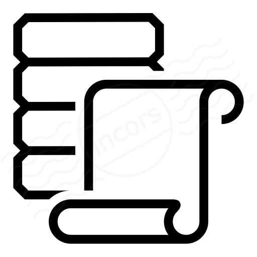 Iconexperience I Collection Data Scroll Icon