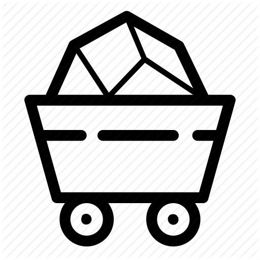 Analysis, Cart, Data, Mining, Rock, Selection Icon