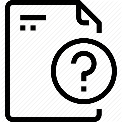 Business, Data, Document, File, Paper, Process, Question, Type Icon