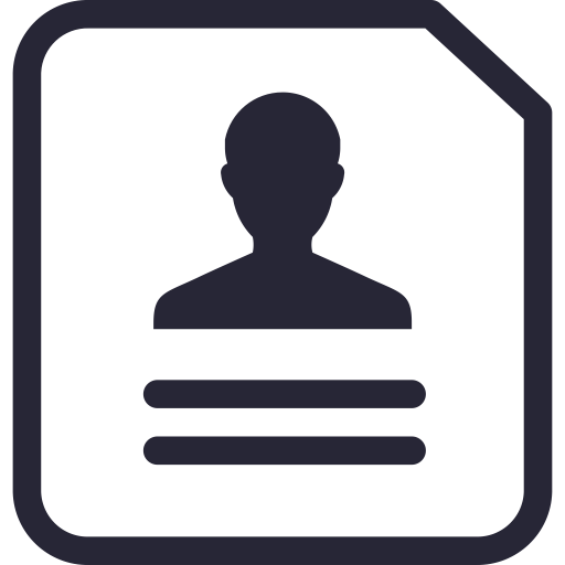 Contact Information, Documents, Employee Database Icon Png