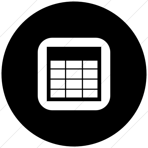 Flat Circle White On Black Ocha Humanitarians Inverse