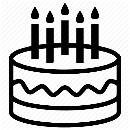 Birthdate, Birthday, Cake, Candle, Candles, Gift, Party Icon