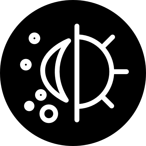 Day And Night Surveillance Symbol Icons Free Download